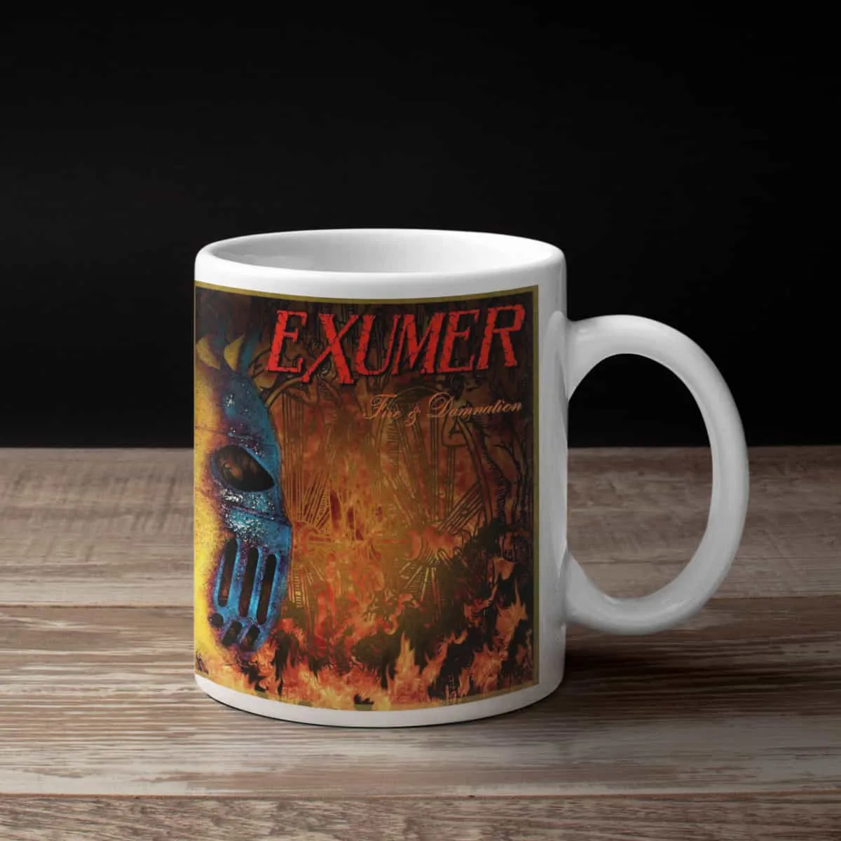 Exumer Coffee Mug, Exumer Fire &amp; Damnation Coffee Mug