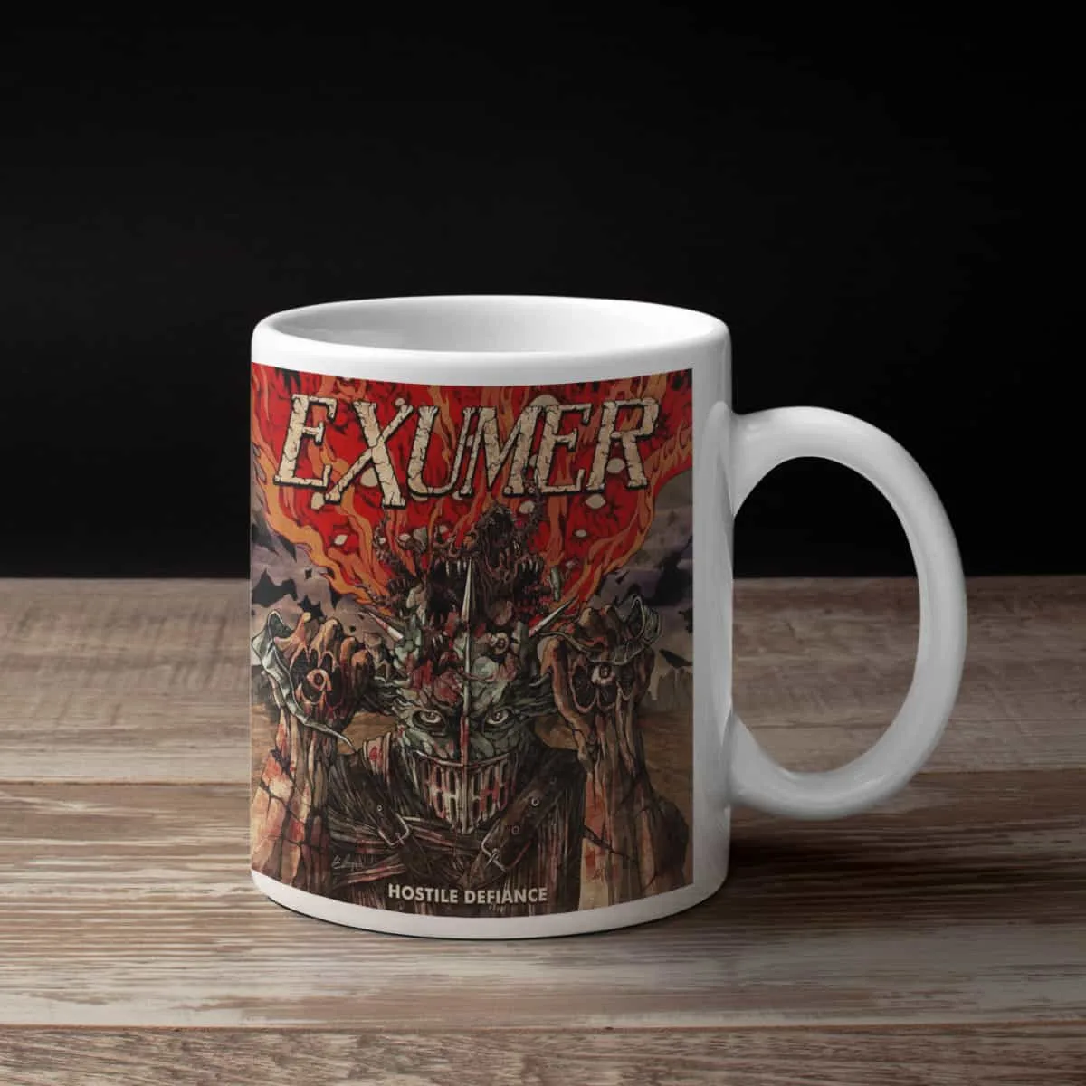 Exumer Coffee Mug, Exumer Hostile Defiance Coffee Mug
