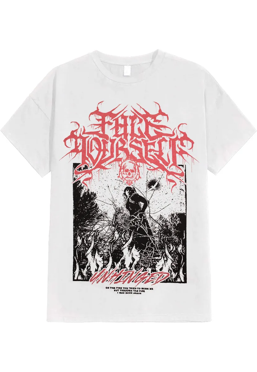 Face Yourself Unhinged White T-Shirt