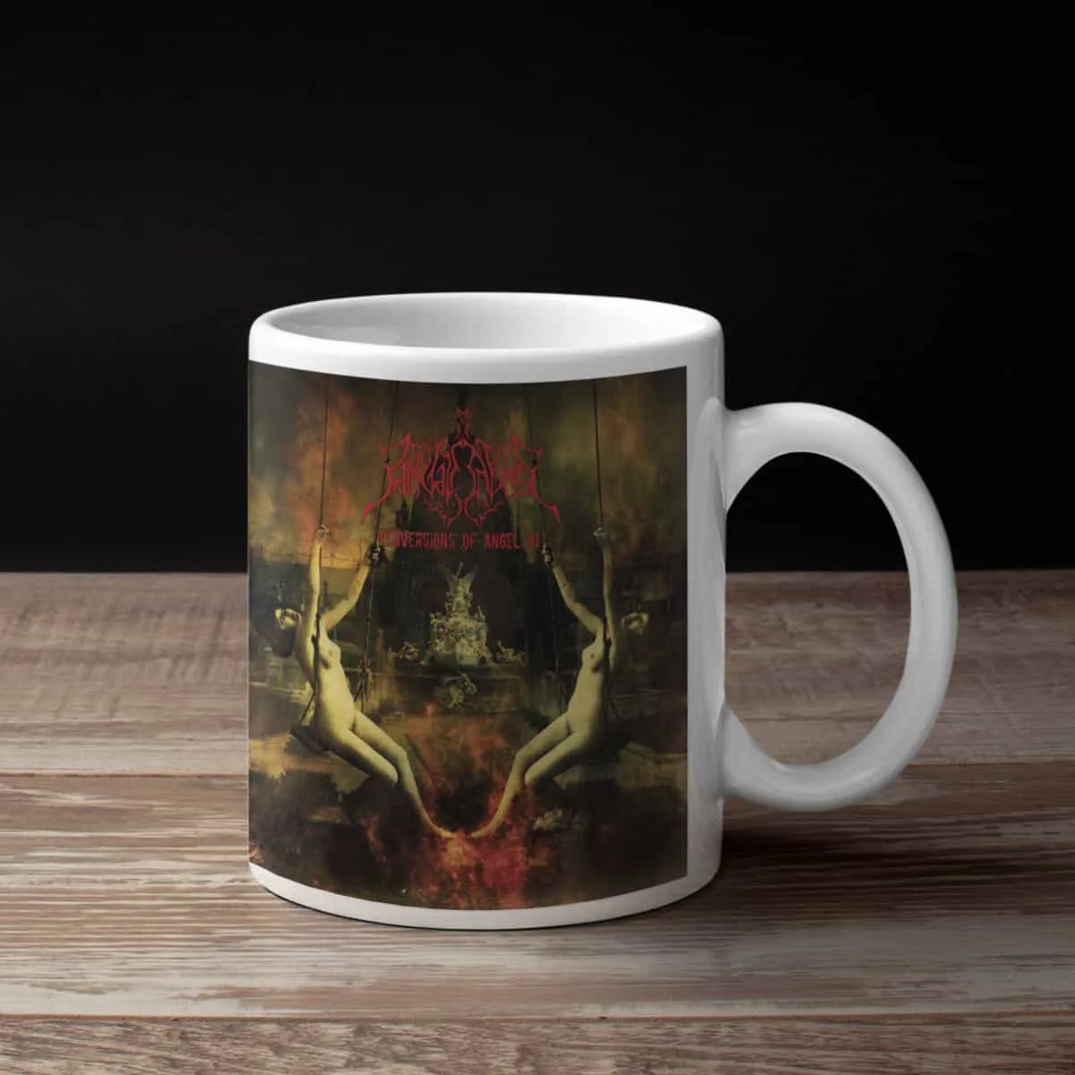 Fairytale Abuse Coffee Mug, Fairytale Abuse Perversions Of Angel VI Coffee Mug