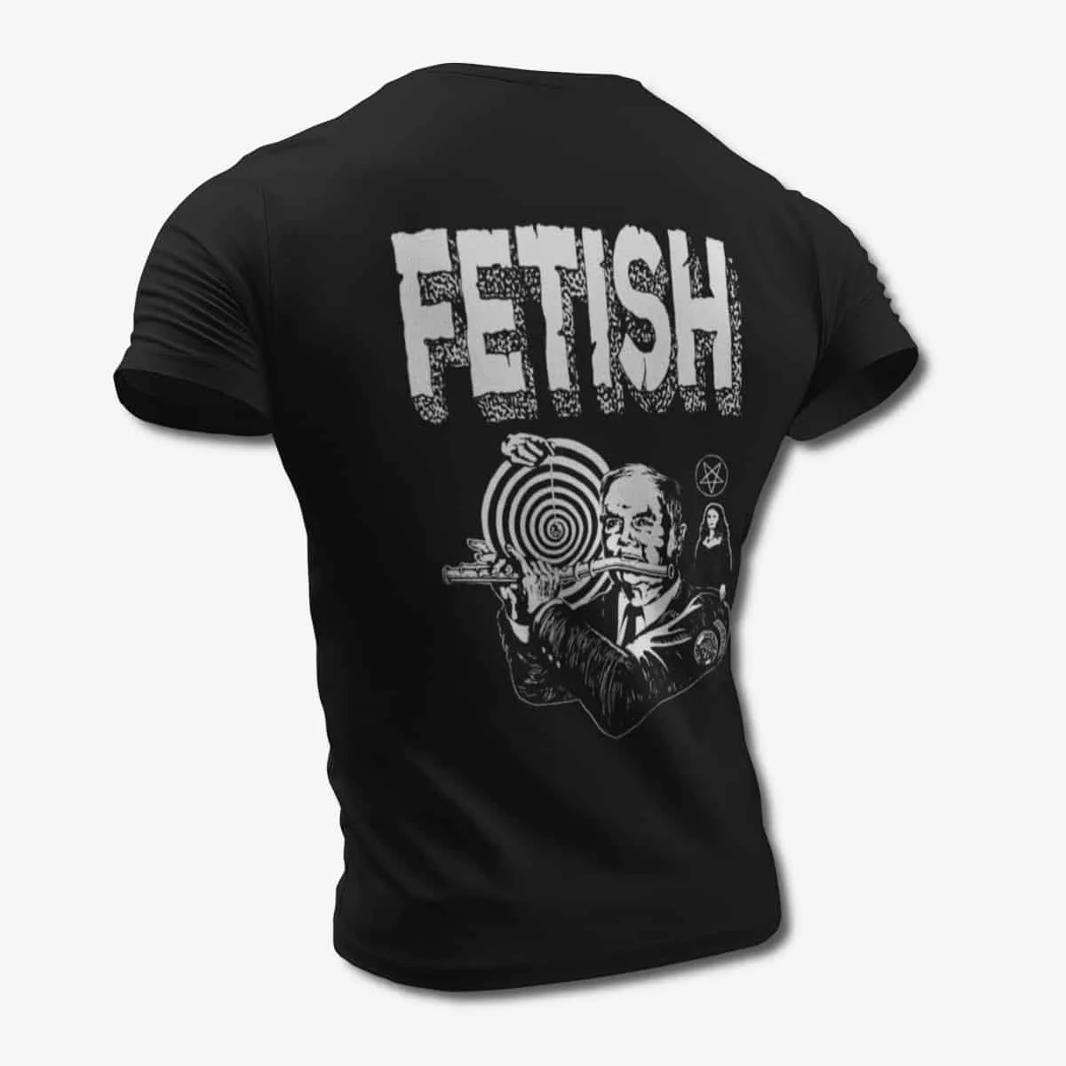 Fetish T-Shirt, Fetish Band Black T-Shirt, Hardcore Punk Merchandise