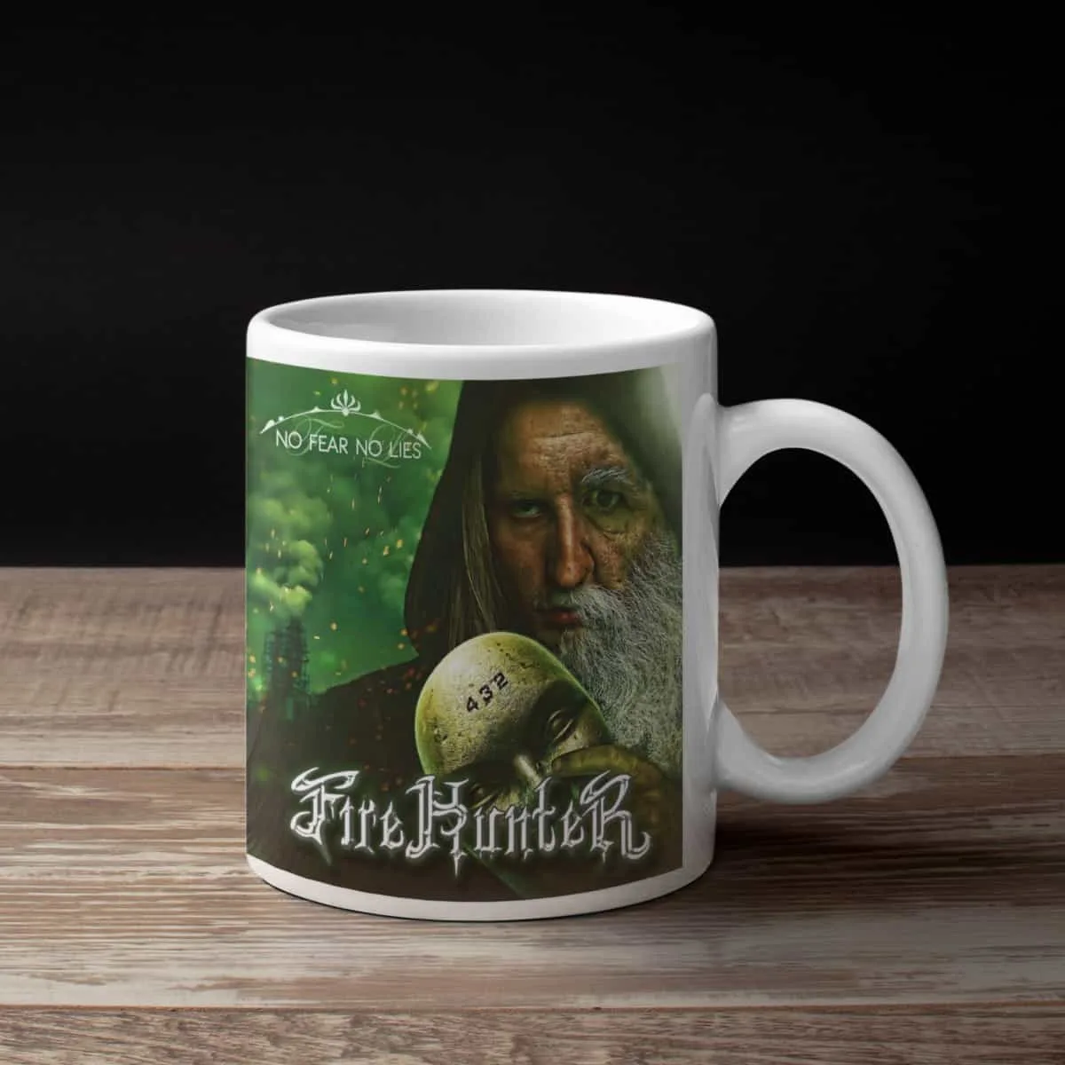 Fire Hunter Coffee Mug, Fire Hunter No Fear No Lies Coffee Mug