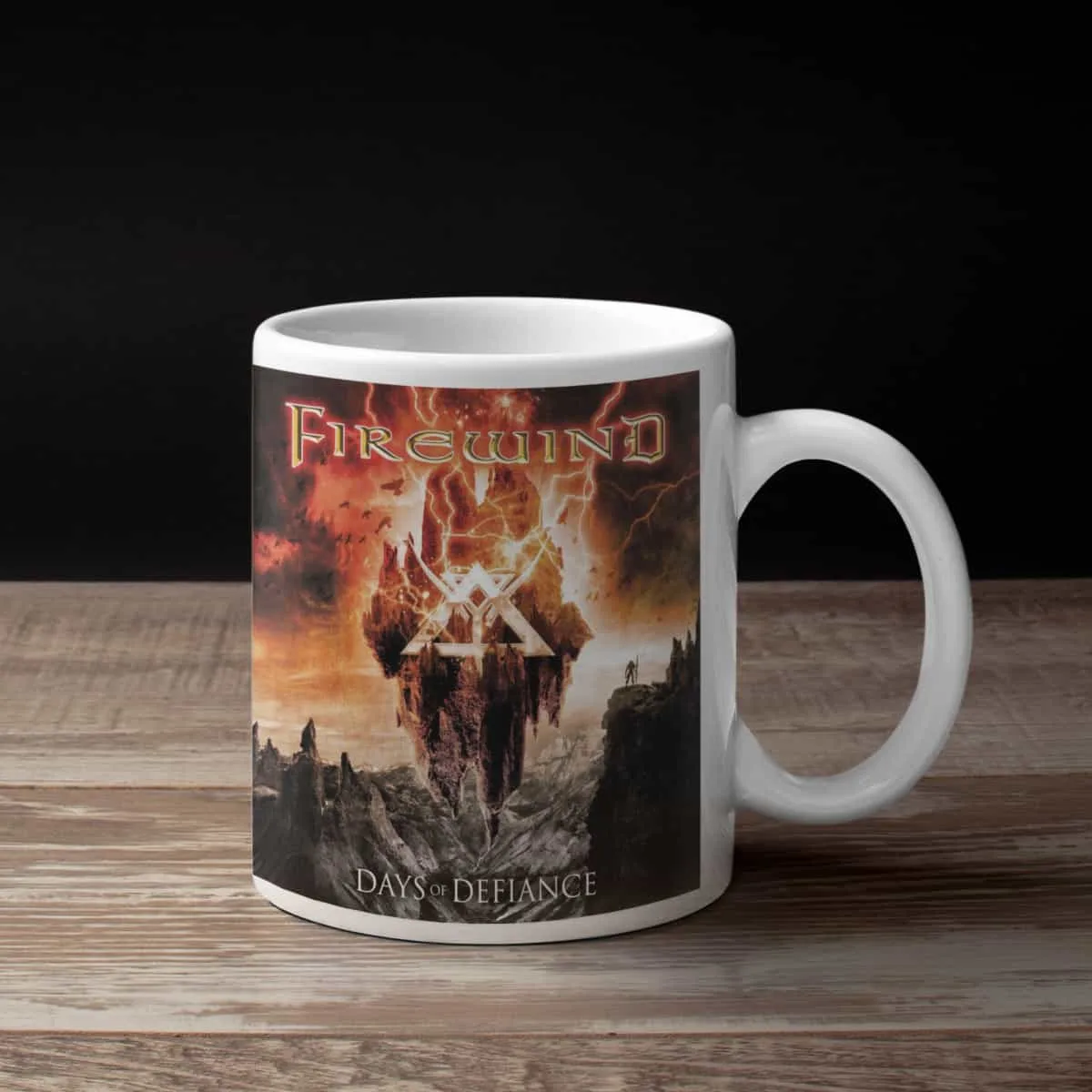 Firewind Coffee Mug, Firewind Days of Defiance Coffee Mug