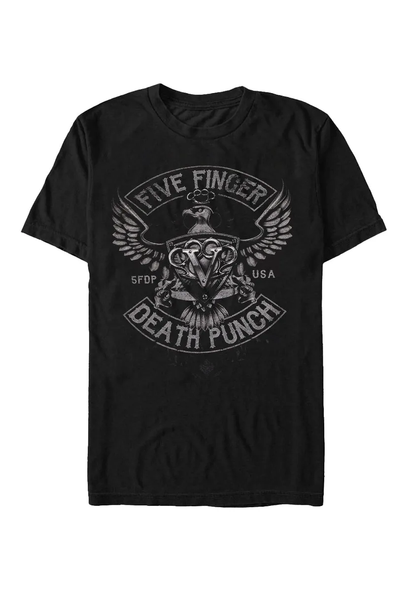Five Finger Death Punch Howe Eagle Crest T-Shirt