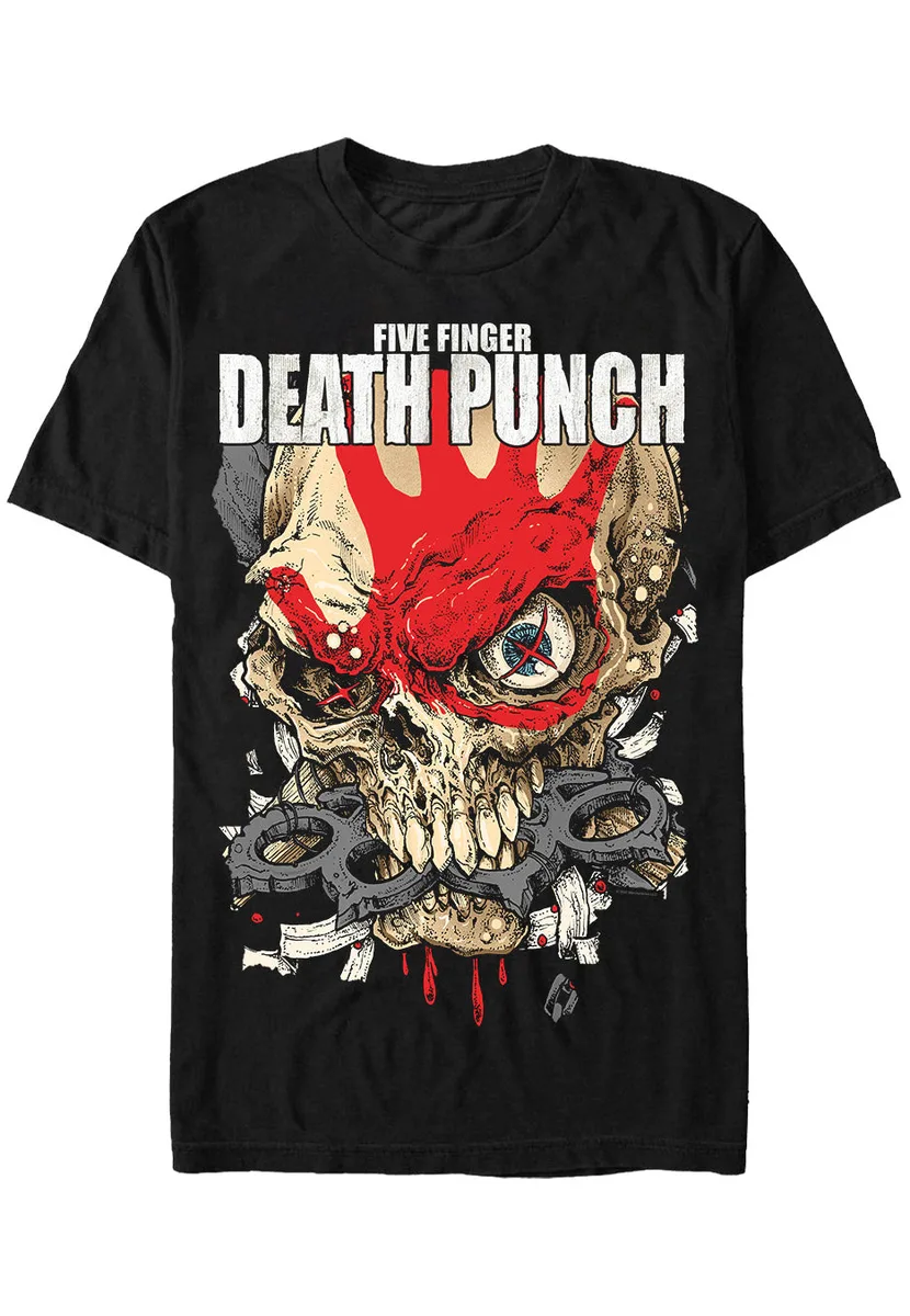 Five Finger Death Punch Knucklehead Kopia Exploded T-Shirt