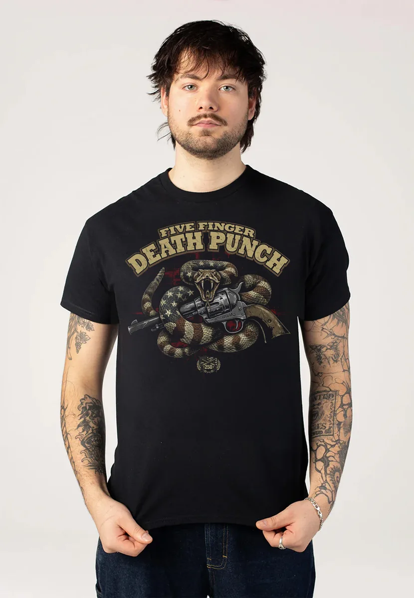 Five Finger Death Punch Rattlesnake T-Shirt