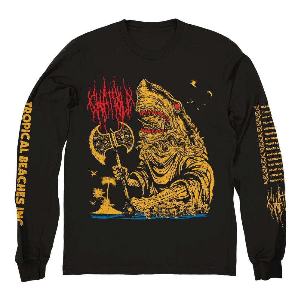 FLENSER RECORDS CHAT PILE "Tropical Beaches" Longsleeve Long Sleeve