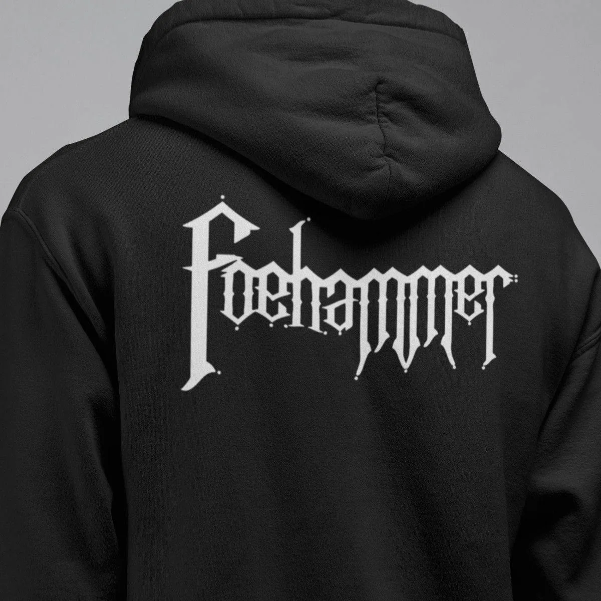 Foehammer Band Hoodie, Foehammer Logo Hooded Sweatshirt, Doom Metal Merch