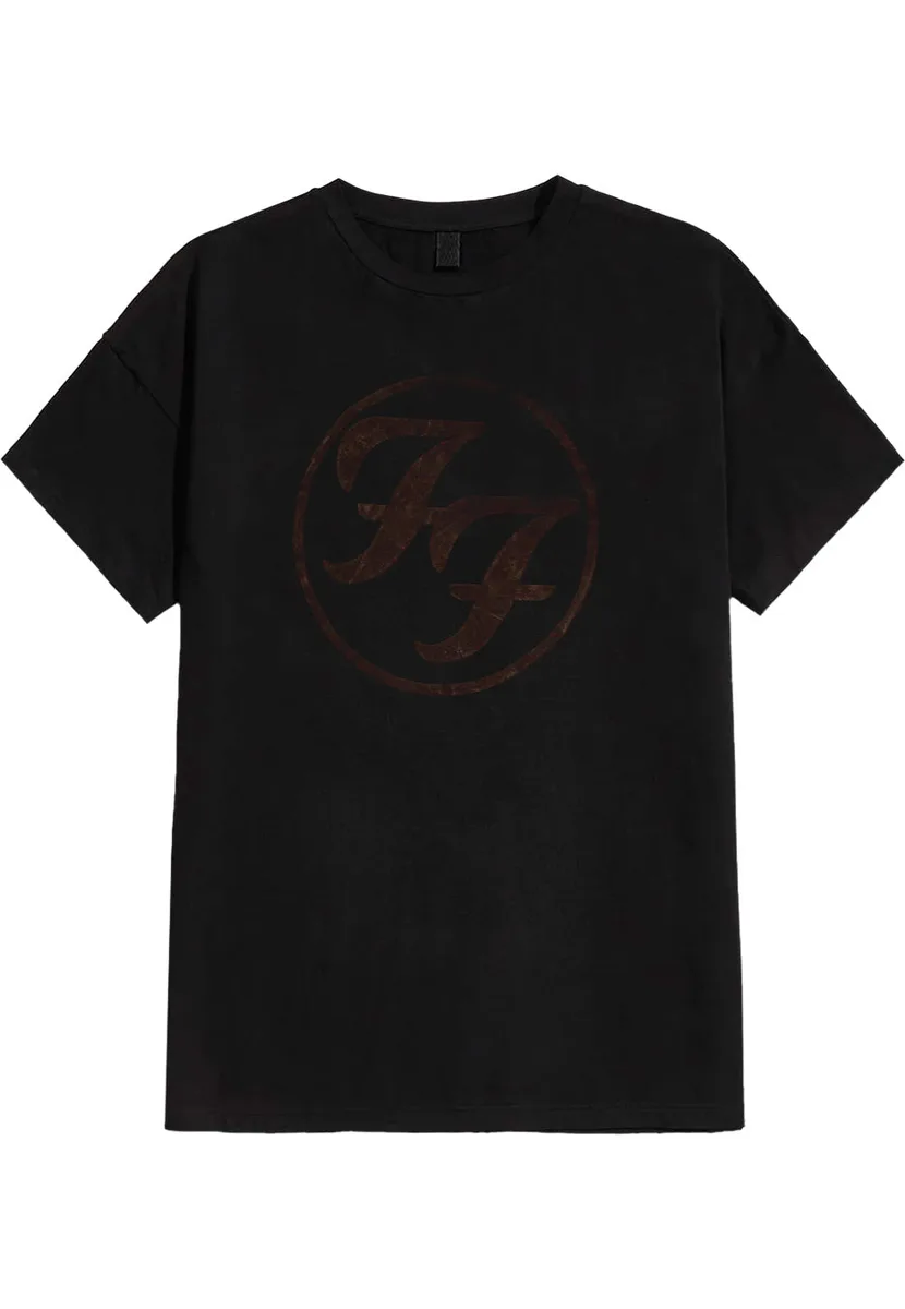Foo Fighters FF Logo Puff Print T-Shirt