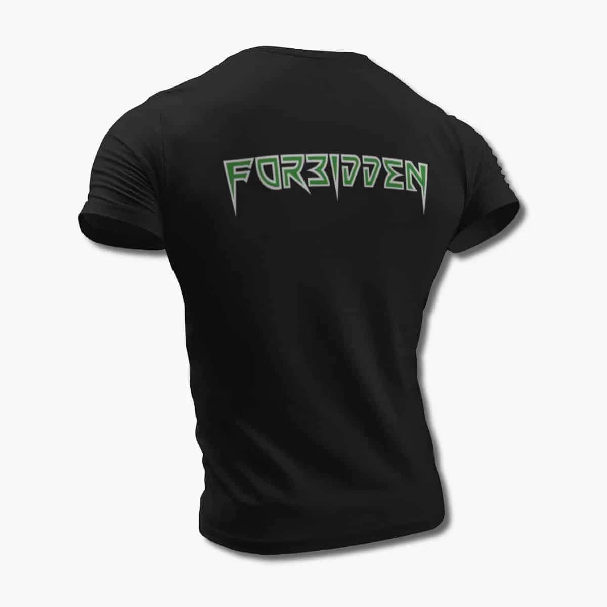 Forbidden Band T-Shirt, Forbidden Logo Black T-Shirt, Thrash Metal Merchandise