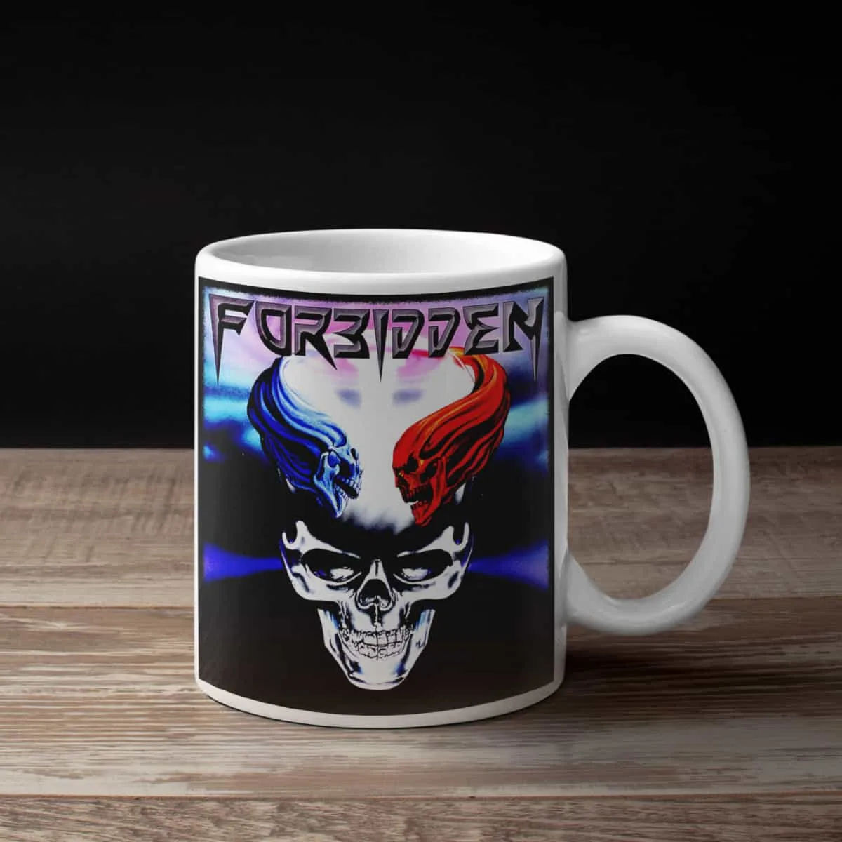 Forbidden Coffee Mug, Forbidden Omega Wave Coffee Mug