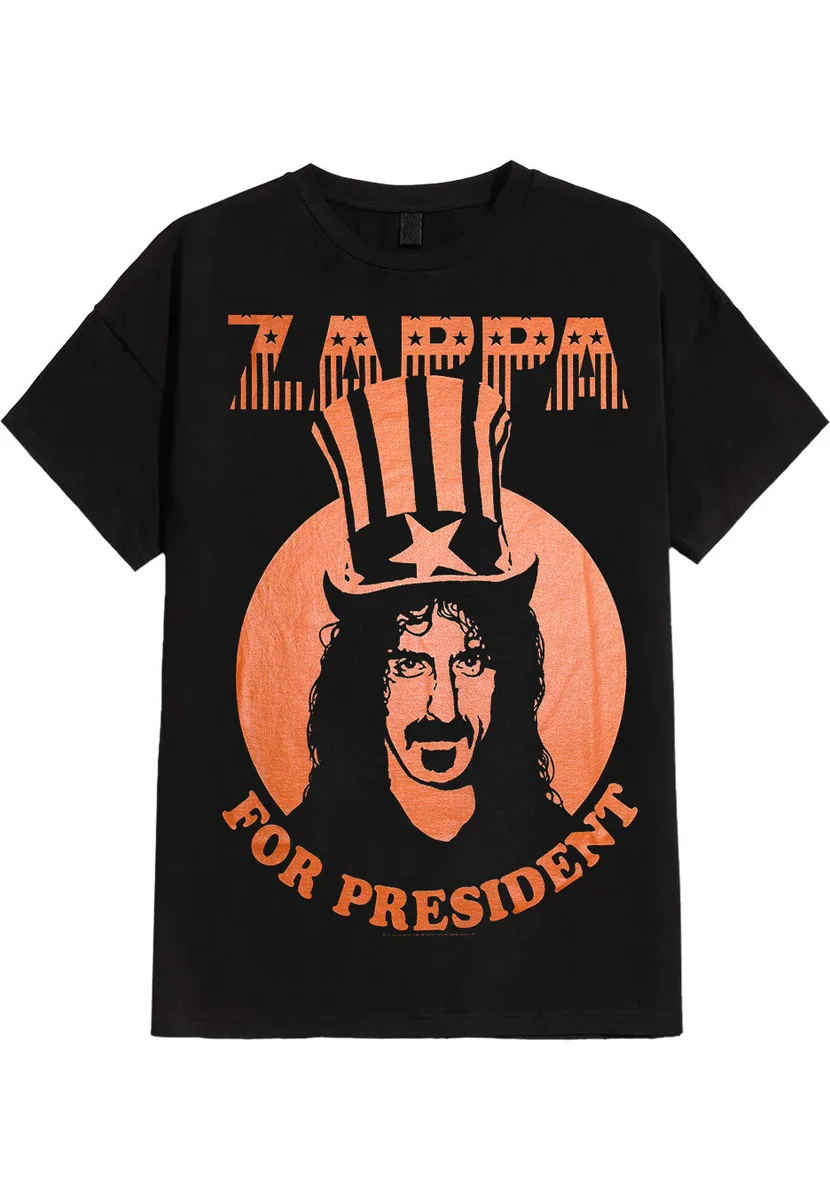 Frank Zappa Zappa For President T-Shirt