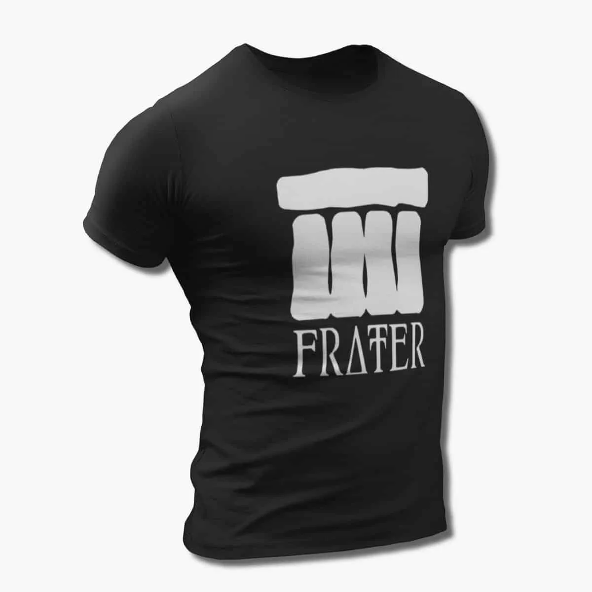 Frater Band T-Shirt, Frater Logo Black T-Shirt, Groove Metal Merchandise