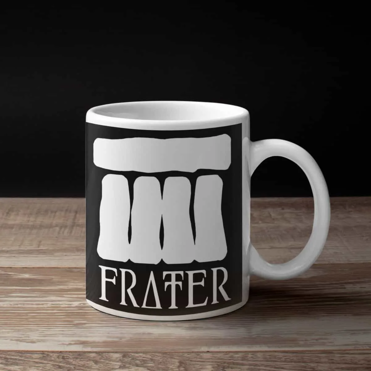 Frater Coffee Mug, Frater Logo Coffee Mug