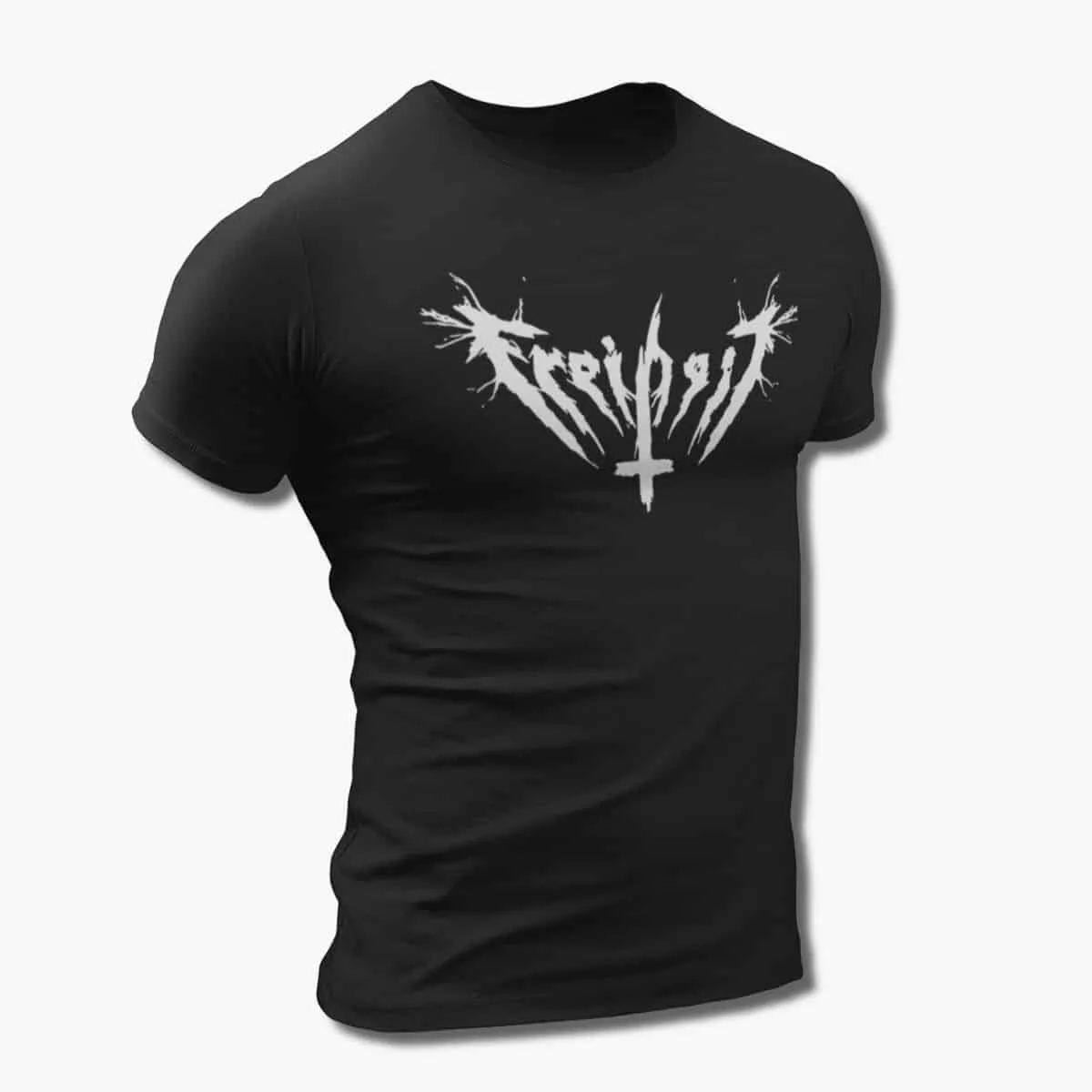 Freiheit Band T-Shirt, Freiheit Logo Black T-Shirt, Black Metal, Death Metal Merchandise