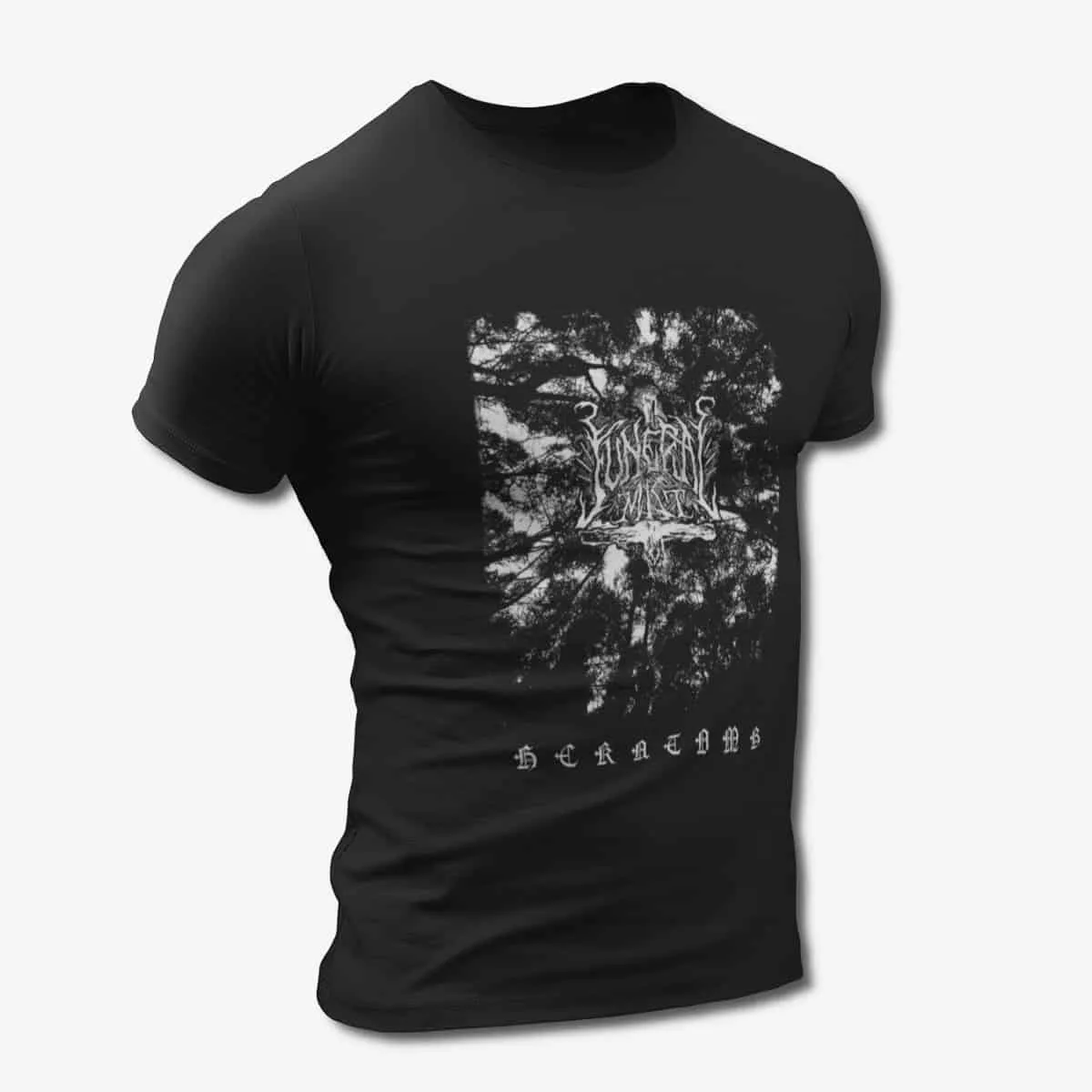 Funeral Mist T-Shirt, Funeral Mist Hekatomb Black T-Shirt, Black Metal Merchandise