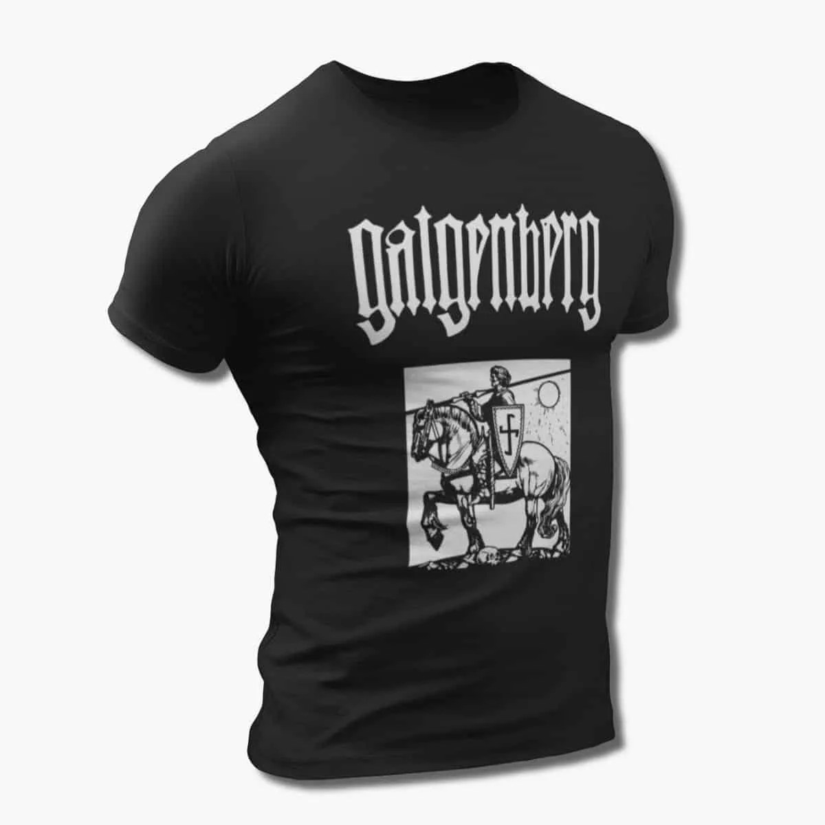 Galgenberg Band T-Shirt, Galgenberg Der Stürmer Artwork Black T-Shirt, Black Metal Merchandise