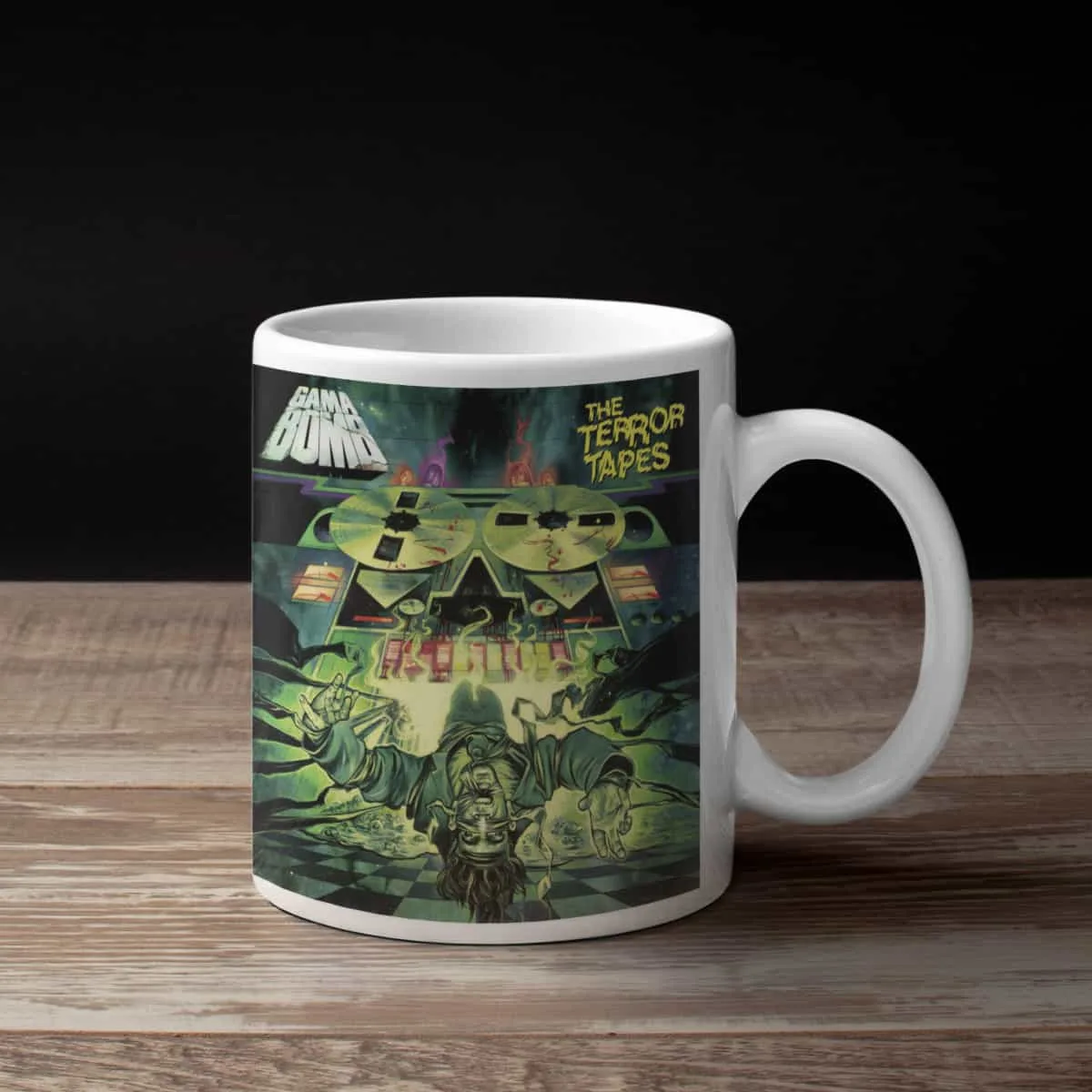 Gama Bomb Coffee Mug, Gama Bomb The Terror Tapes Coffee Mug