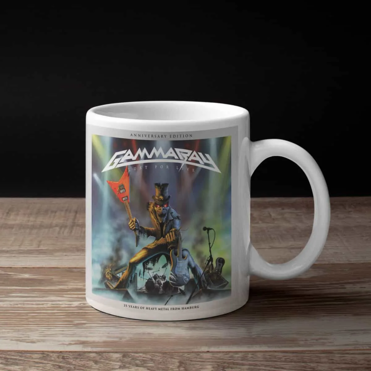 Gamma Ray Coffee Mug, Gamma Ray Lust For Live Coffee Mug