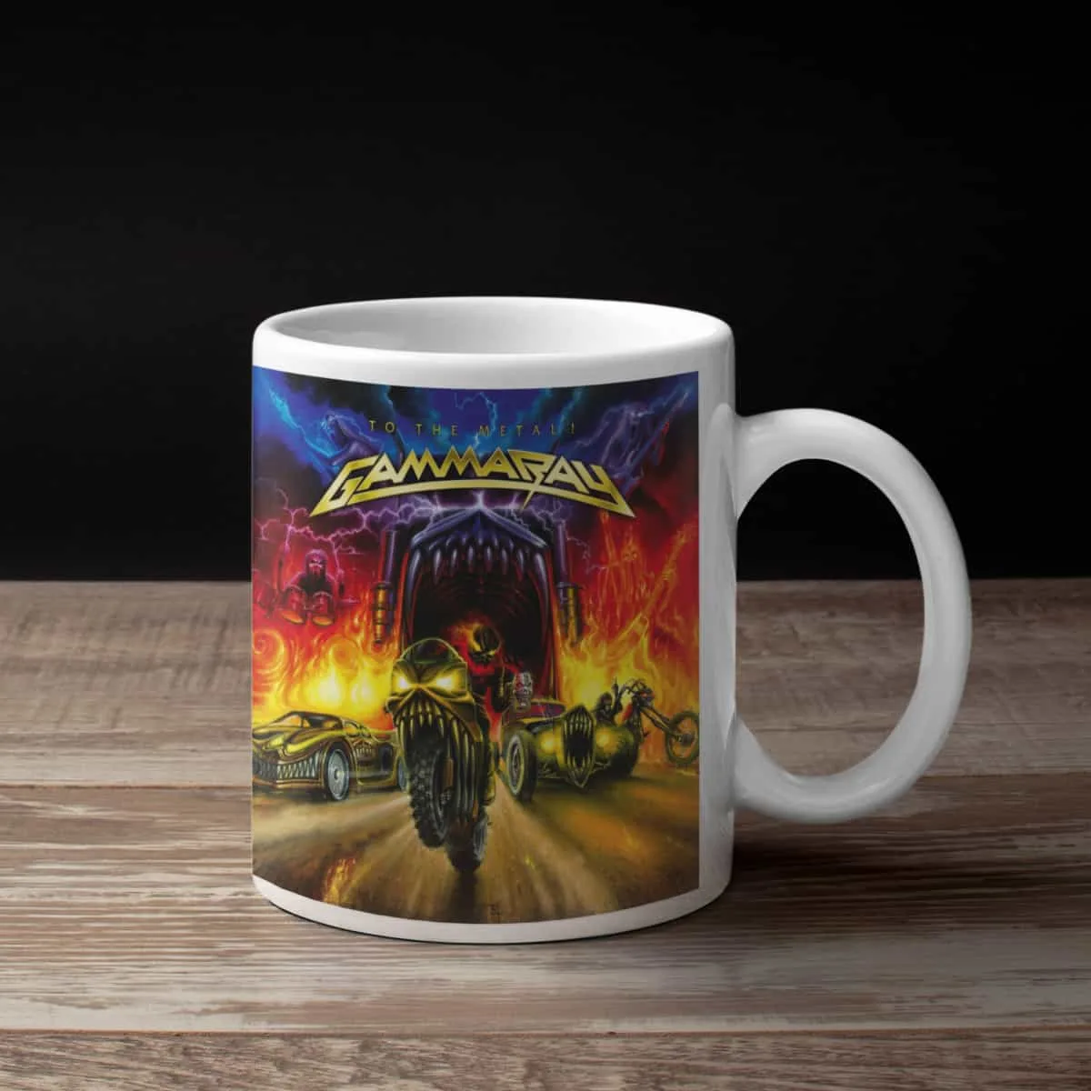 Gamma Ray Coffee Mug, Gamma Ray To The Metal Coffee Mug