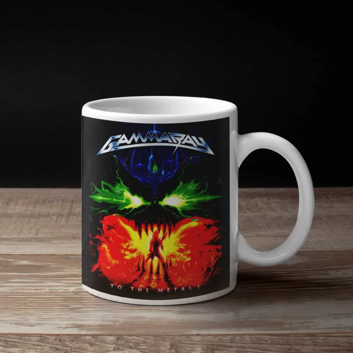 Gammaray Coffee Mug, Gammaray To The Metal Coffee Mug