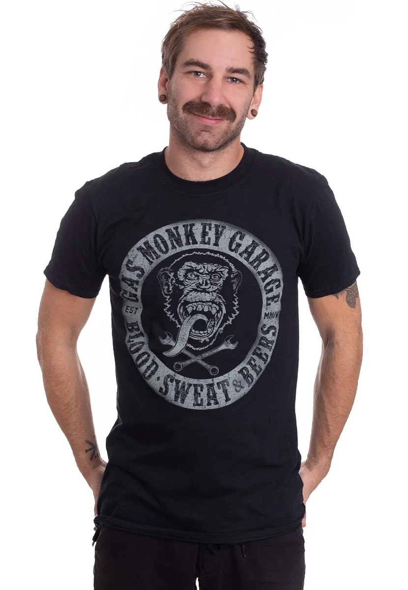 Gas Monkey Garage Blood, Sweat & Beers T-Shirt