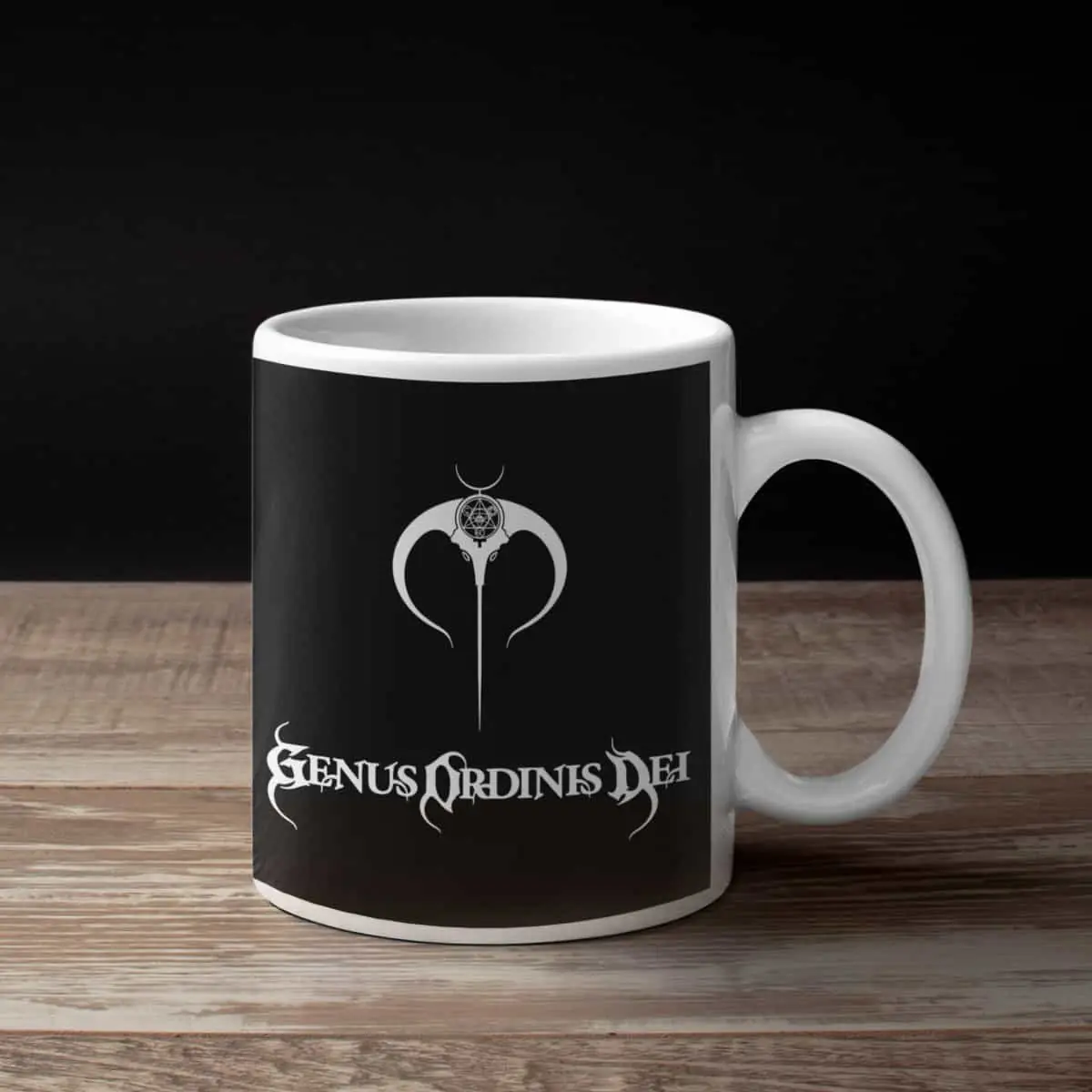 Genus Ordinis Dei Coffee Mug, Genus Ordinis Dei Logo Coffee Mug