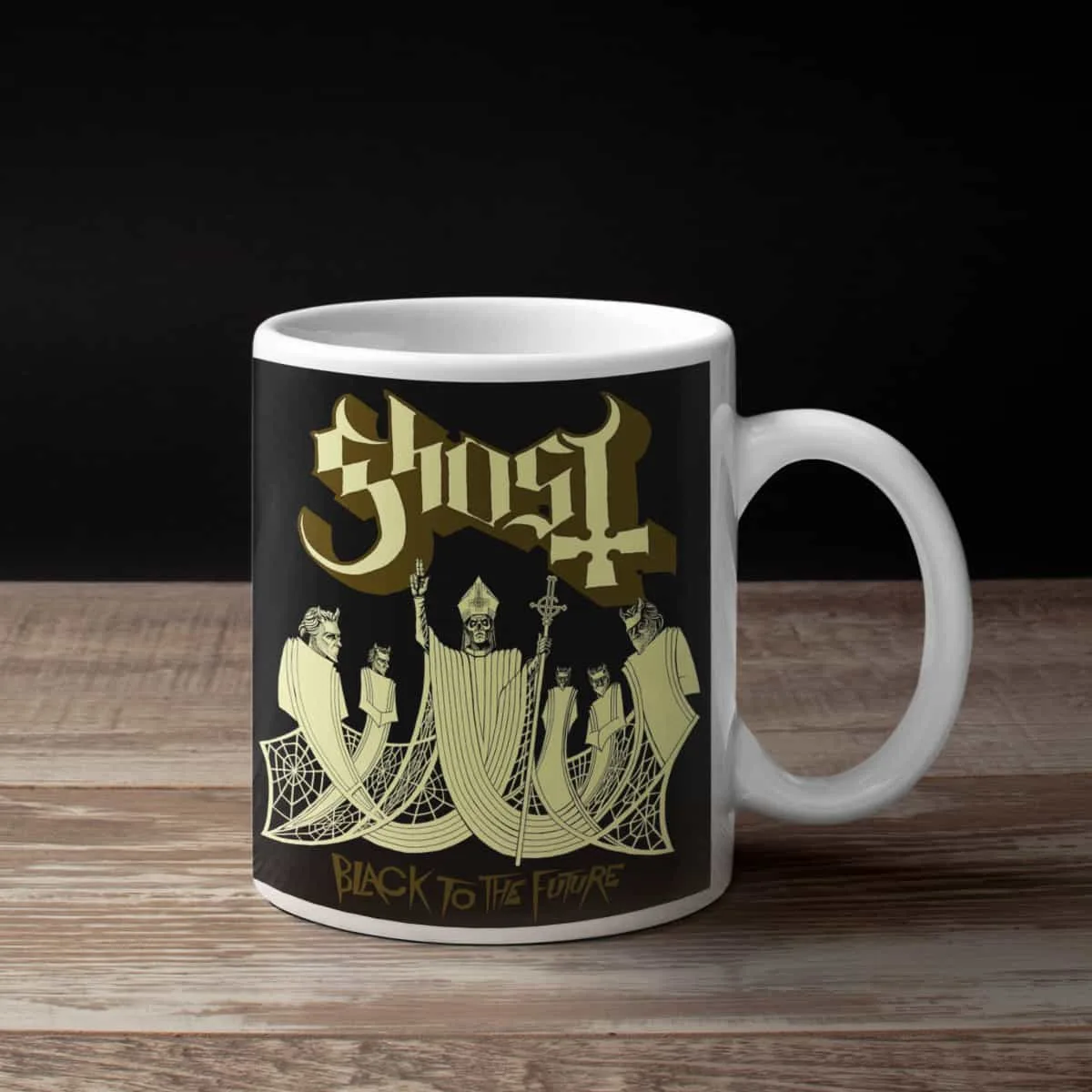Ghost Coffee Mug, Ghost Ghost in North America Coffee Mug