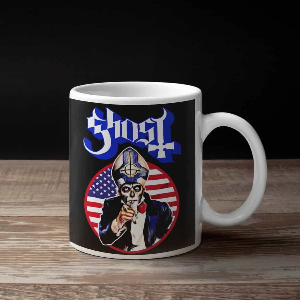 Ghost Coffee Mug, Ghost Ghost in United States Coffee Mug