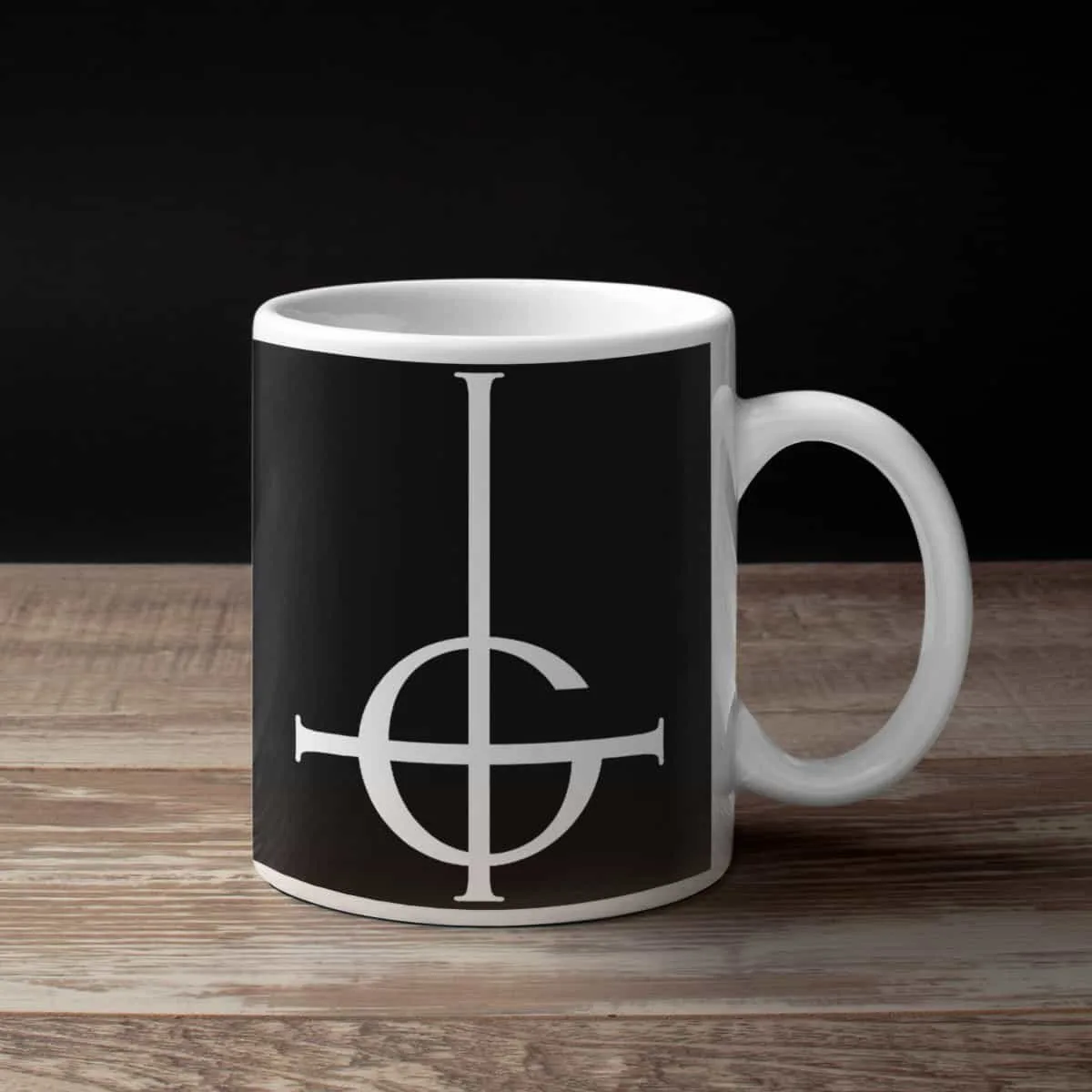 Ghost Coffee Mug, Ghost Logo Coffee Mug