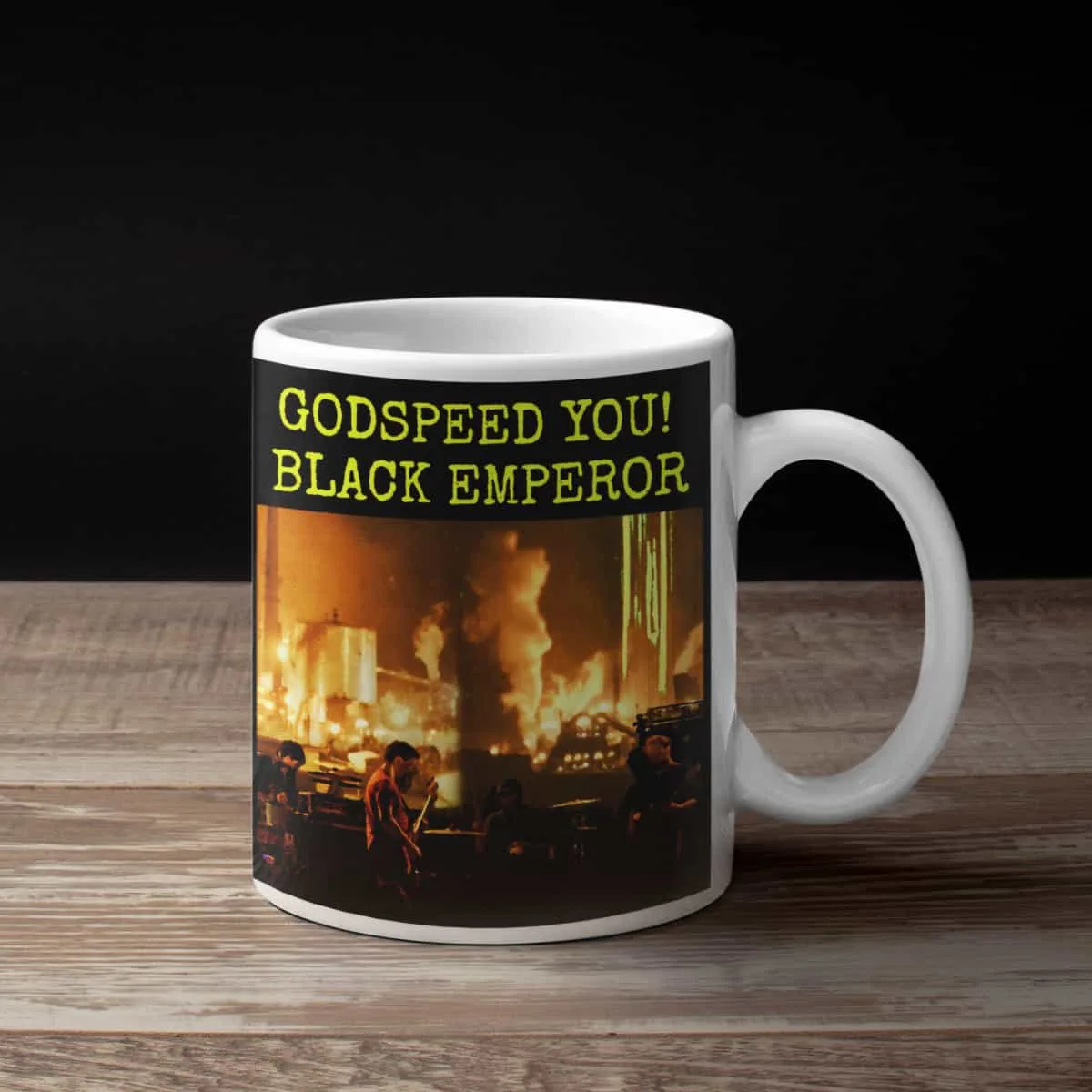 Godspeed You! Black Emperor Coffee Mug, Godspeed You! Black Emperor Live At Rome Coffee Mug