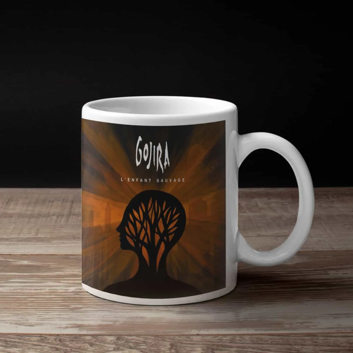 Gojira Coffee Mug, Gojira L'Enfant Sauvage Coffee Mug