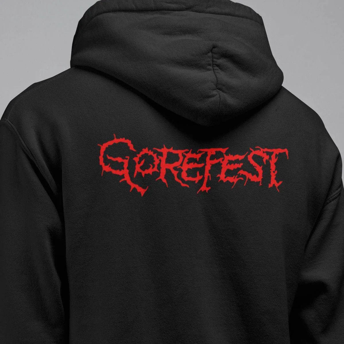 Gorefest Band Hoodie, Gorefest Logo Hooded Sweatshirt, Death Metal Merch