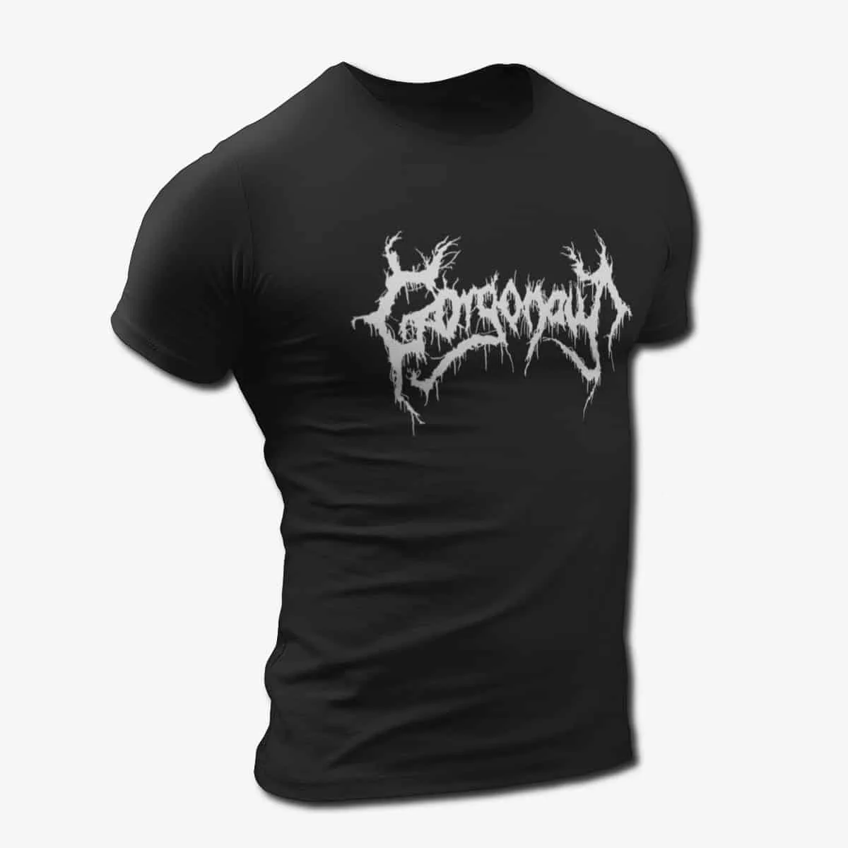 Gorgonaut Band T-Shirt, Gorgonaut Logo Artwork T-Shirt, Death Metal Merch