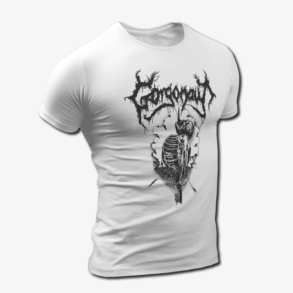 Gorgonaut Band T-Shirt, Gorgonaut The Foul and the Feral Artwork T-Shirt, Death Metal Merch