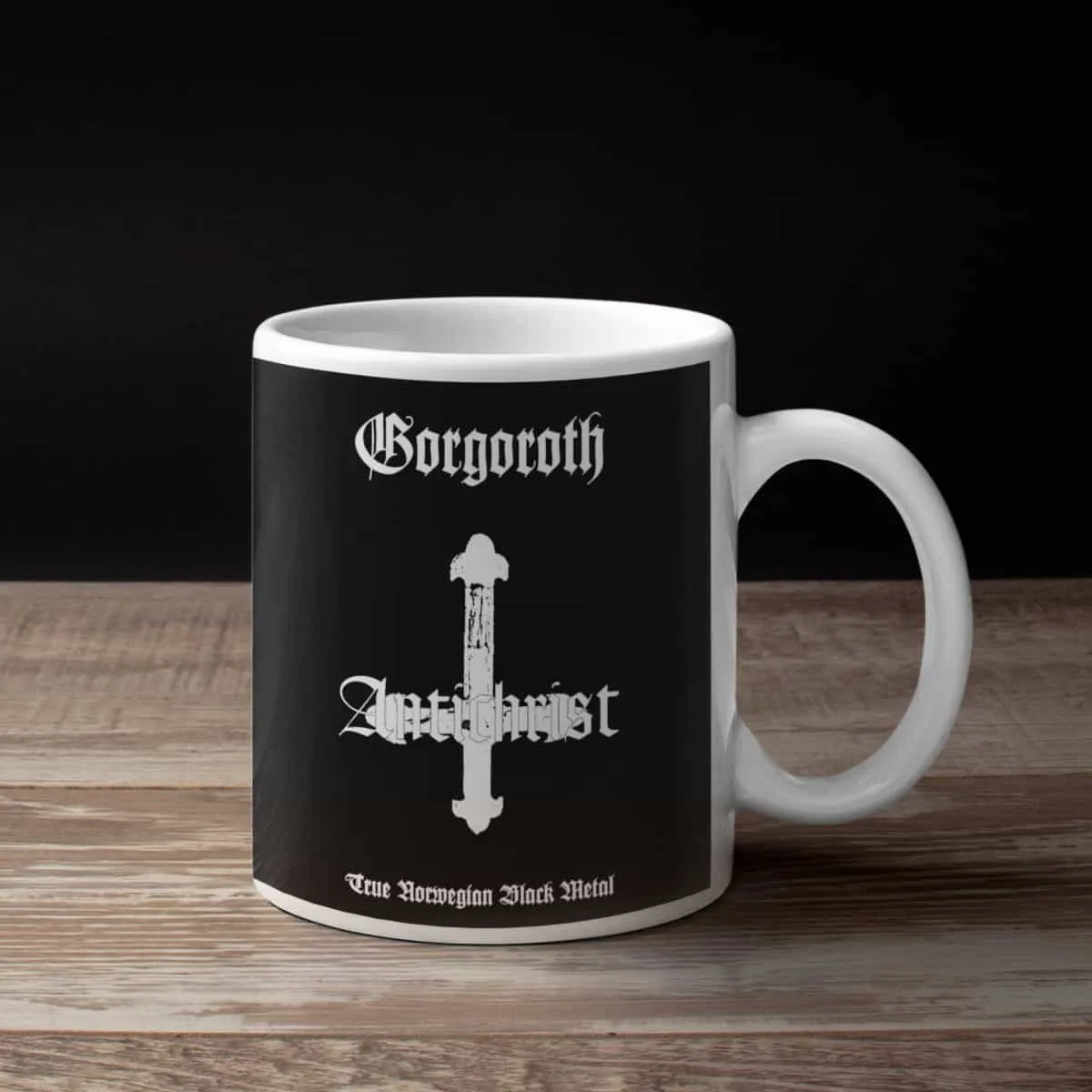 Gorgoroth Coffee Mug, Gorgoroth Antichrist Coffee Mug