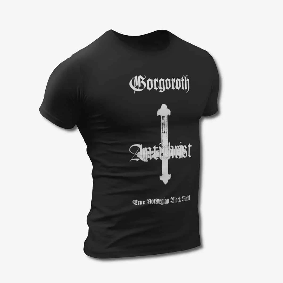 Gorgoroth T-Shirt, Gorgoroth Antichrist Black T-Shirt, Black Metal Merchandise
