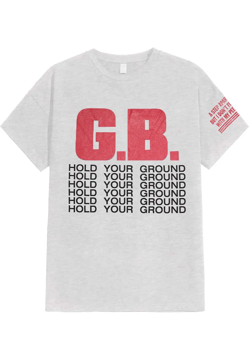 Gorilla Biscuits GB Hold Your Ground Sportsgrey T-Shirt