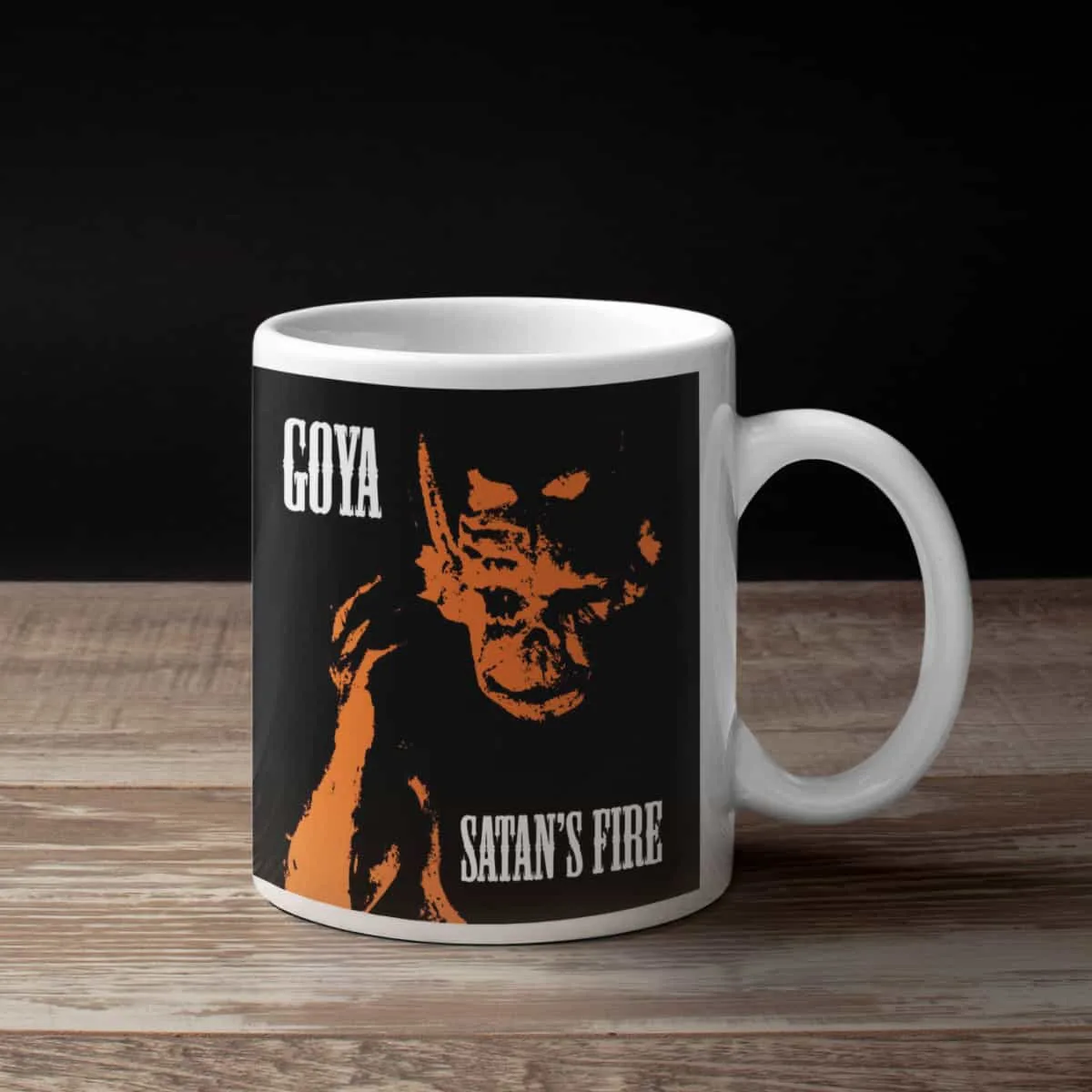 Goya Coffee Mug, Goya Satan's Fire Coffee Mug