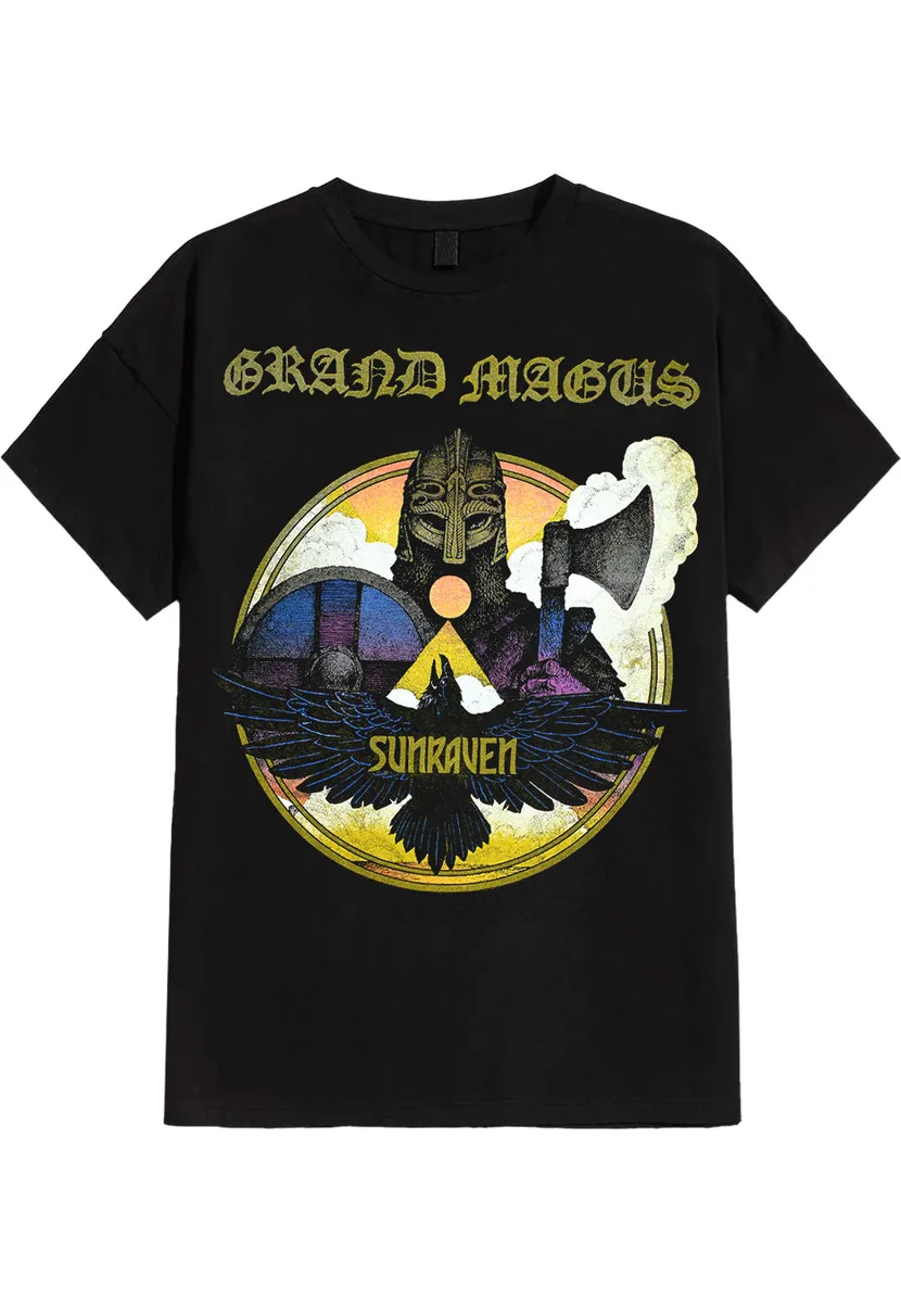 Grand Magus Sunraven Circle T-Shirt