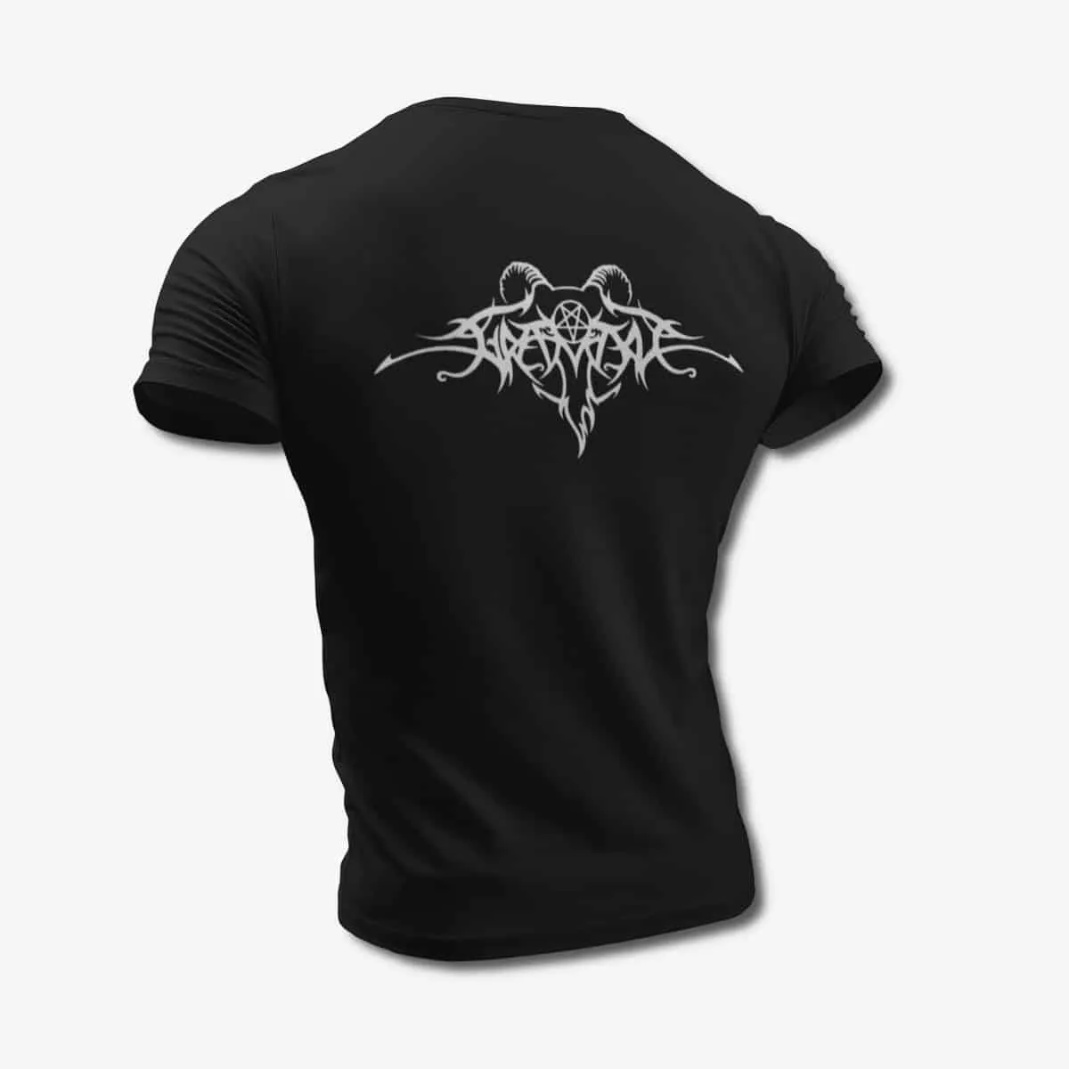 Gravdal T-Shirt, Gravdal Logo Black T-Shirt, Black Metal Merchandise