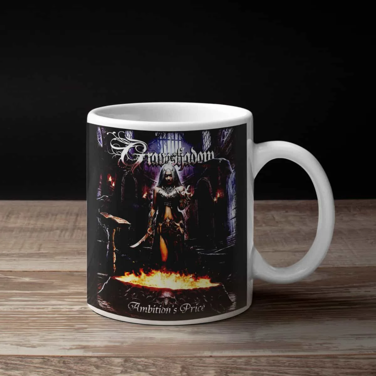 Graveshadow Coffee Mug, Graveshadow Ambition's Price Coffee Mug