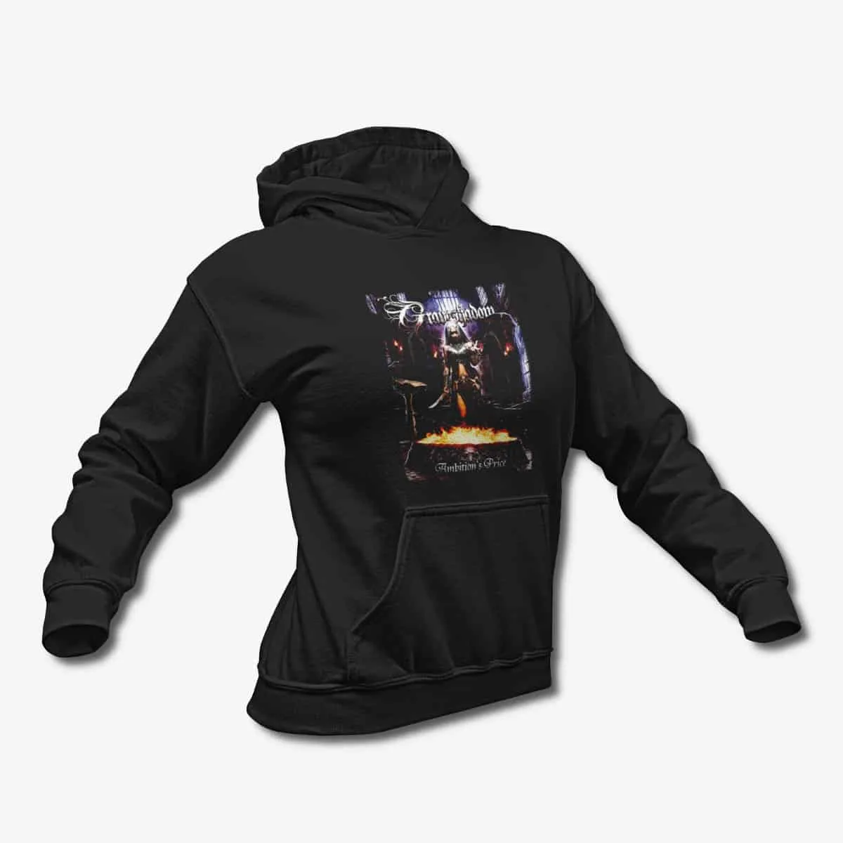 Graveshadow Hoodie, Graveshadow Ambition's Price Black Hoodie, Symphonic Metal Merchandise