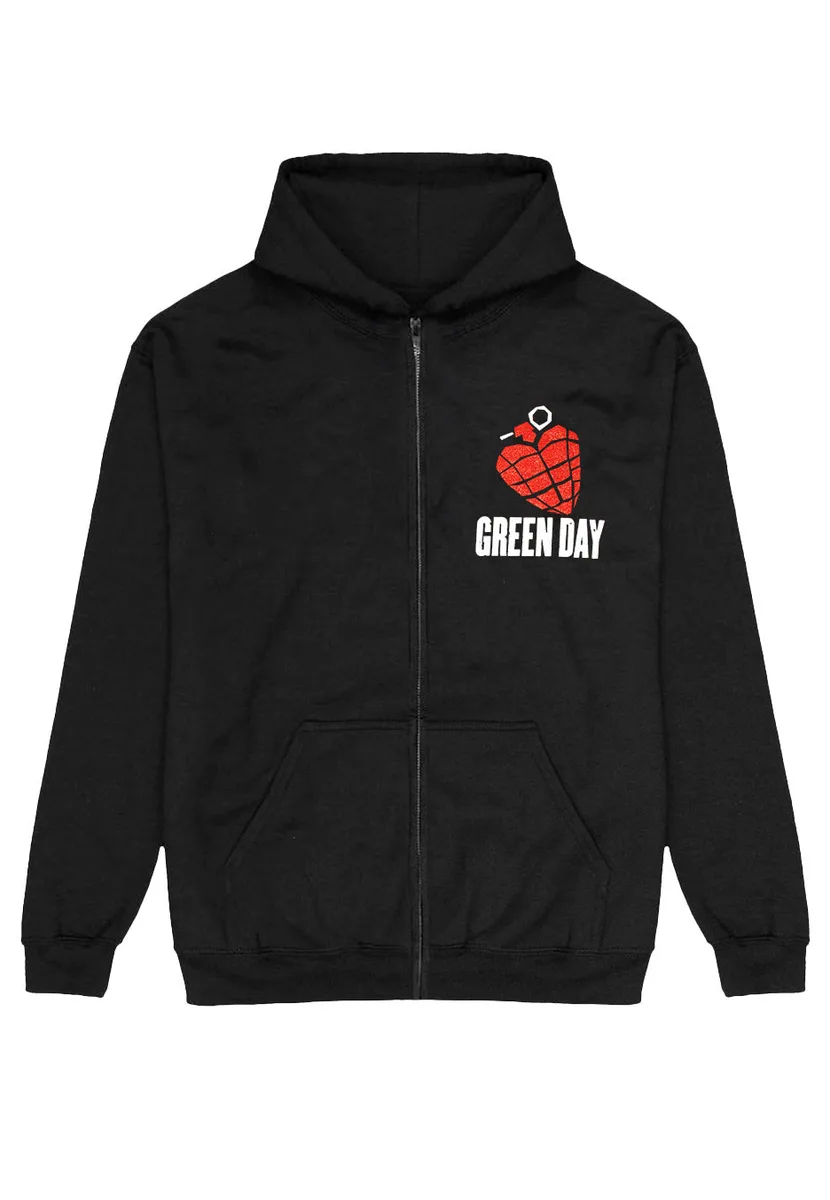 Green Day American Idiot - Zipper Hoodie