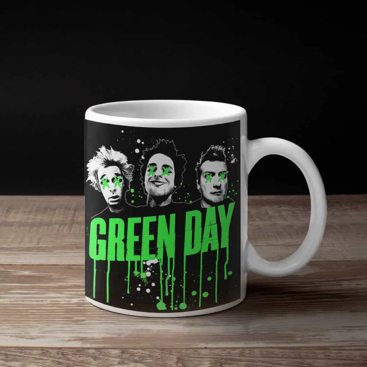 Green Day Coffee Mug, Green Day Artwork Coffee Mug