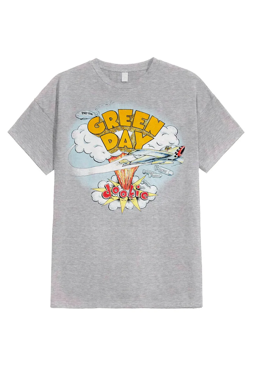 Green Day Dookie Grey T-Shirt
