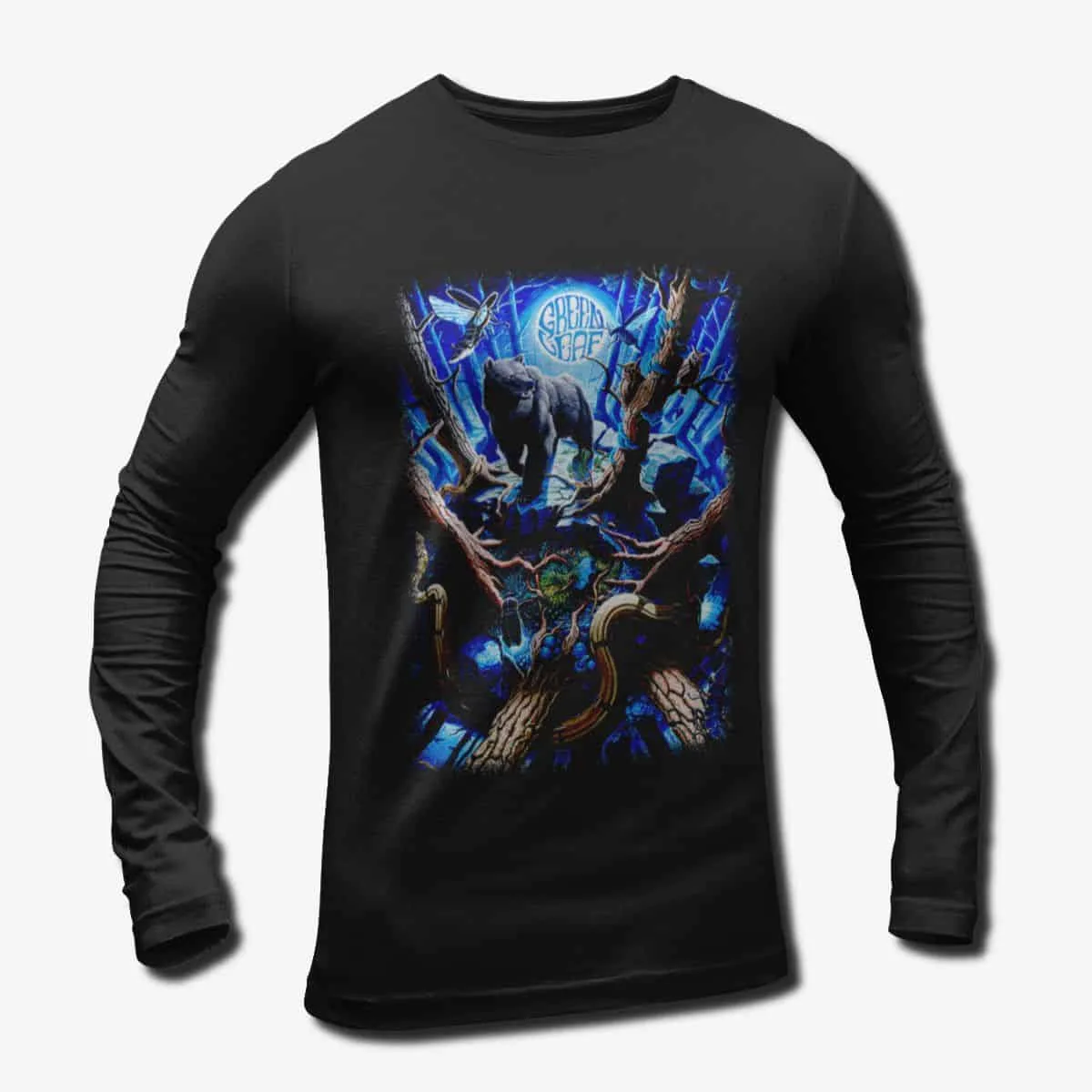 Greenleaf Band Long Sleeve T-Shirt, Greenleaf Rise Above the Meadow Longsleeve Tee, Hard Rock Merch