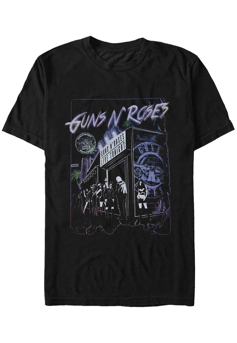 Guns N' Roses Sunset Boulevard T-Shirt
