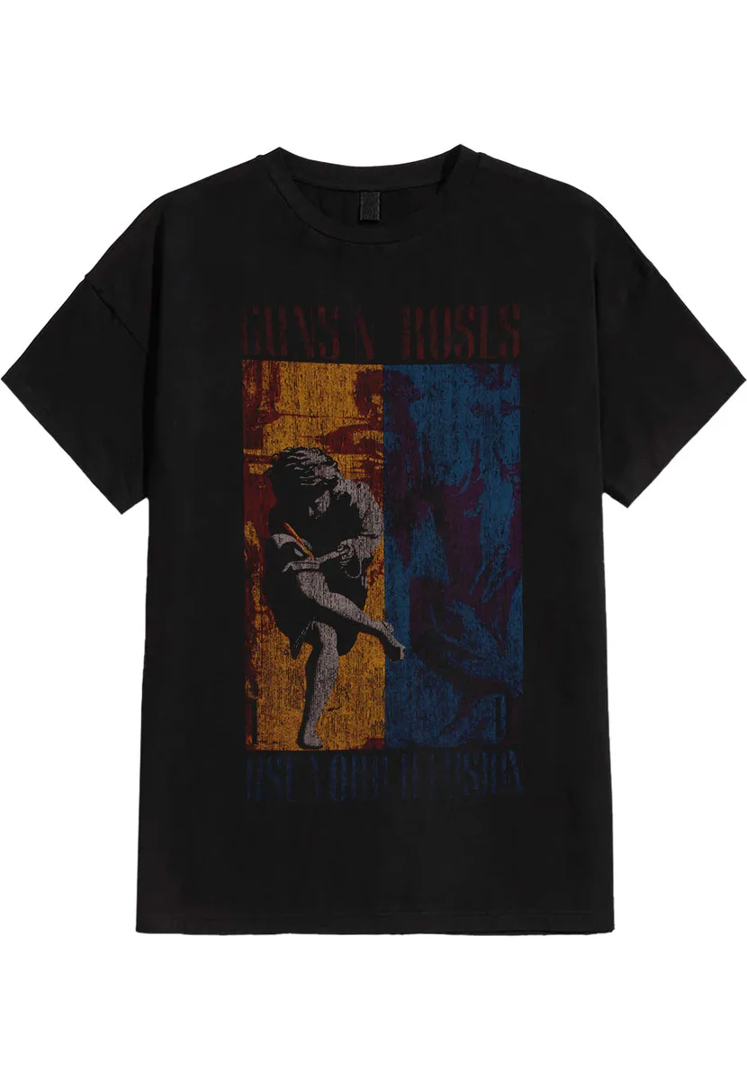 Guns N' Roses Use Your Illusion Distressed T-Shirt