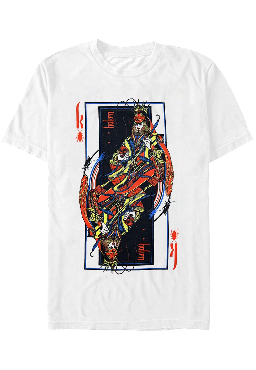 Haken Cockroach King White T-Shirt